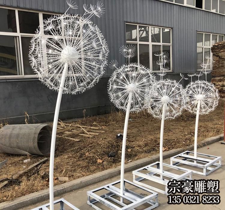 學(xué)校操場鏤空不銹鋼蒲公英城市雕塑 學(xué)校操場鏤空不銹鋼蒲公英城市雕塑