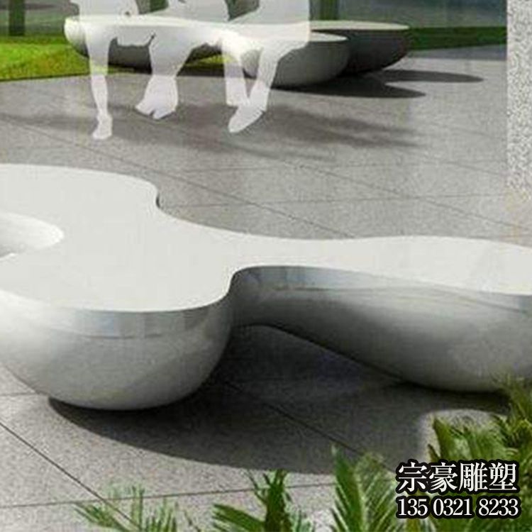 玻璃鋼異形凳子，室內(nèi)外美陳創(chuàng)意坐凳